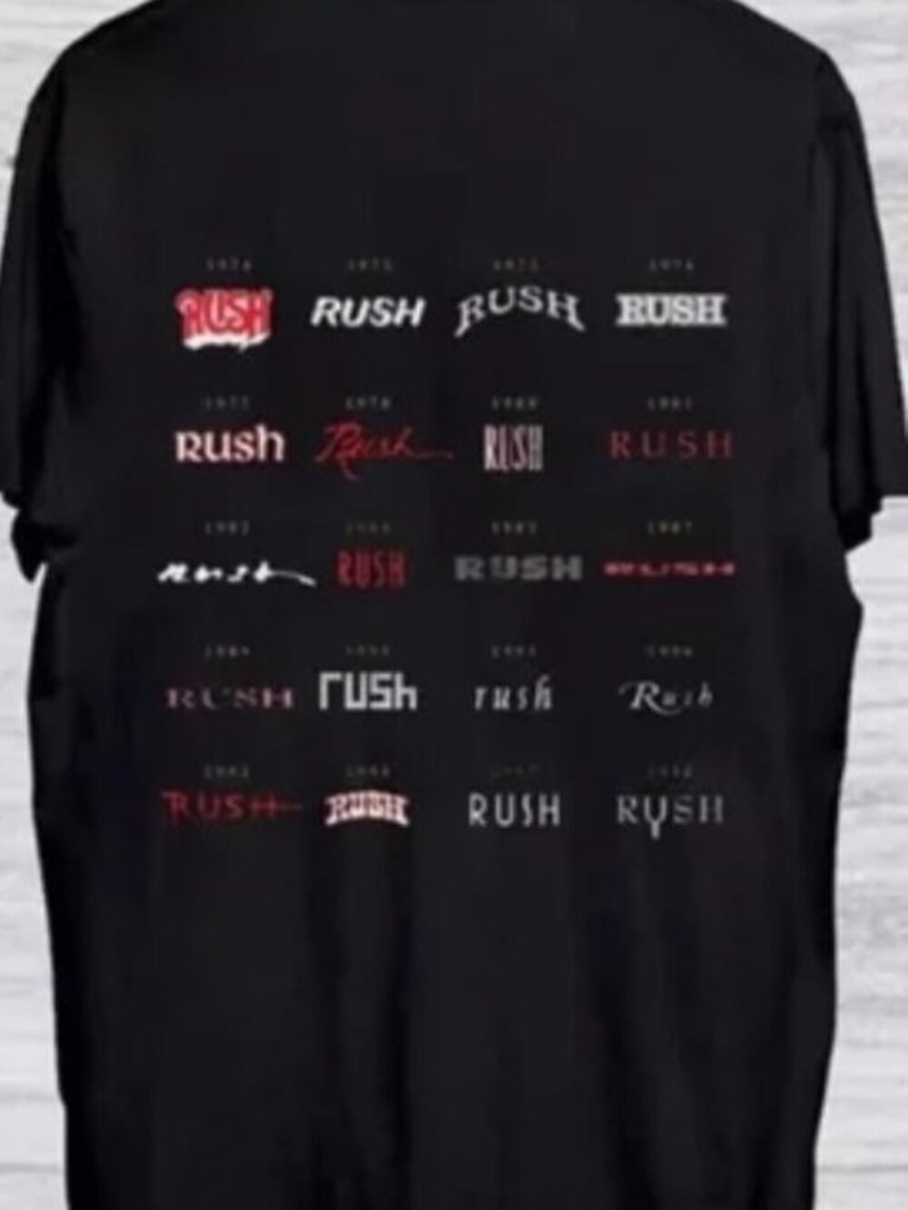 Rush R50 Tour 2026 T-Shirt Rush Band Concert Tee Rock Music Unisex T Shirt 287 - Picture 3 of 6